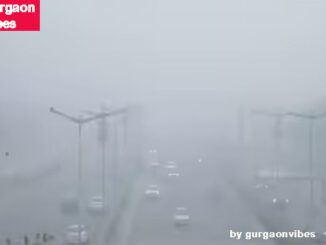 घना कोहरा गुरुग्राम