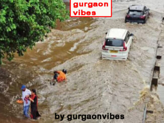 गुरुग्राम जलभराव समस्या