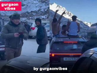 हिमाचल में गुरुग्राम के कार स्टंटबाज