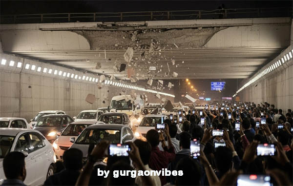 हीरो होंडा चौक अंडरपास 16 घंटे बंद