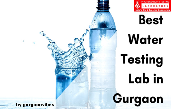गुरुग्राम पेयजल गुणवत्ता जांच