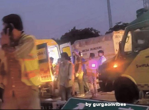 गुरुग्राम फॉर्च्यूनर हादसे