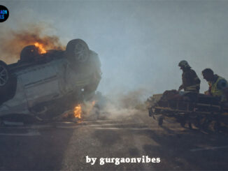 गुरुग्राम में सड़क हादसा