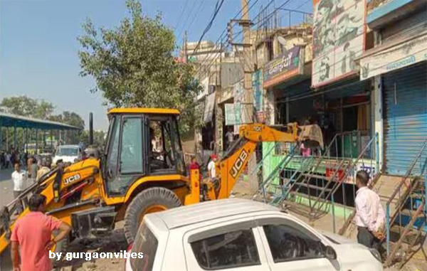 गुरुग्राम अतिक्रमण हटाओ अभियान