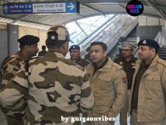 Sikanderpur Metro Station Mock Drill