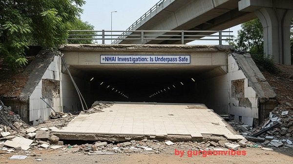 हीरो होंडा चौक अंडरपास 16 घंटे बंद