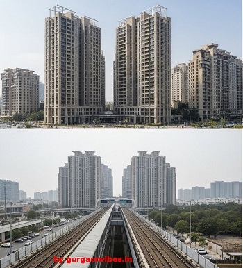 पुराने गुरुग्राम मेट्रो कनेक्टिविटी