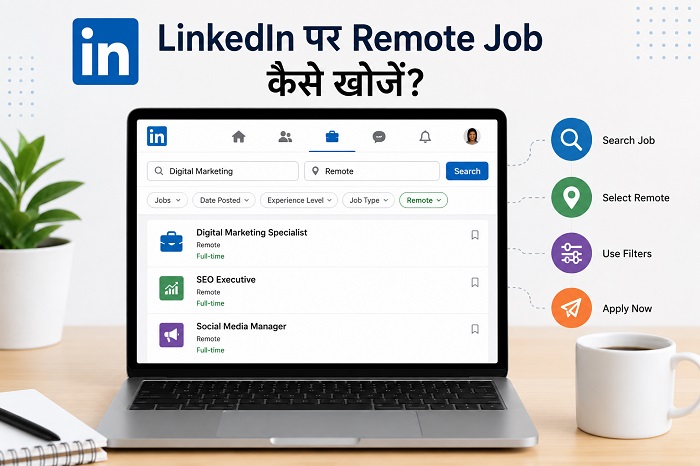 LinkedIn पर Remote Job कैसे खोजें?